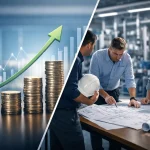 عائد الاستثمار في مشاريع MEP، تكلفة التعطّل downtime cost، تكلفة دورة الحياة TCO، إدارة أصحاب المصلحة، إدارة التغييرات change control، تنفيذ MEP داخل منشآت